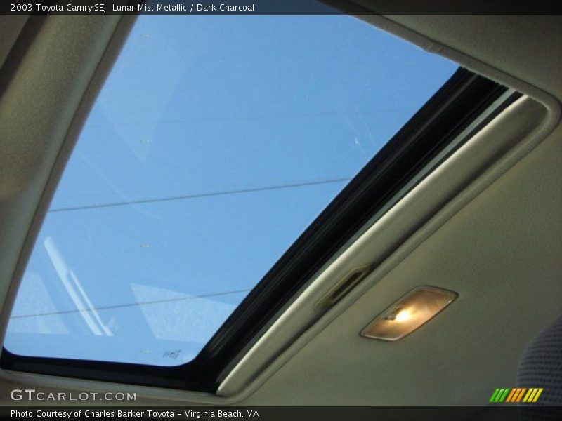 Lunar Mist Metallic / Dark Charcoal 2003 Toyota Camry SE