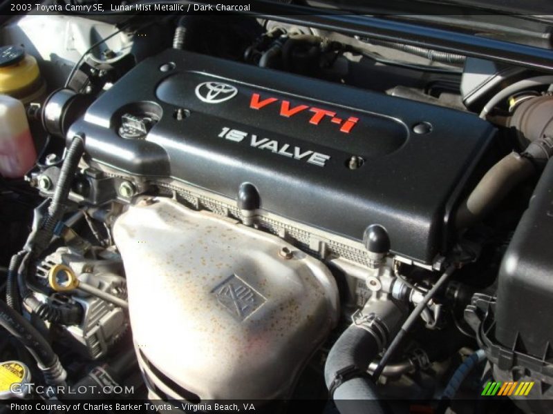 Lunar Mist Metallic / Dark Charcoal 2003 Toyota Camry SE