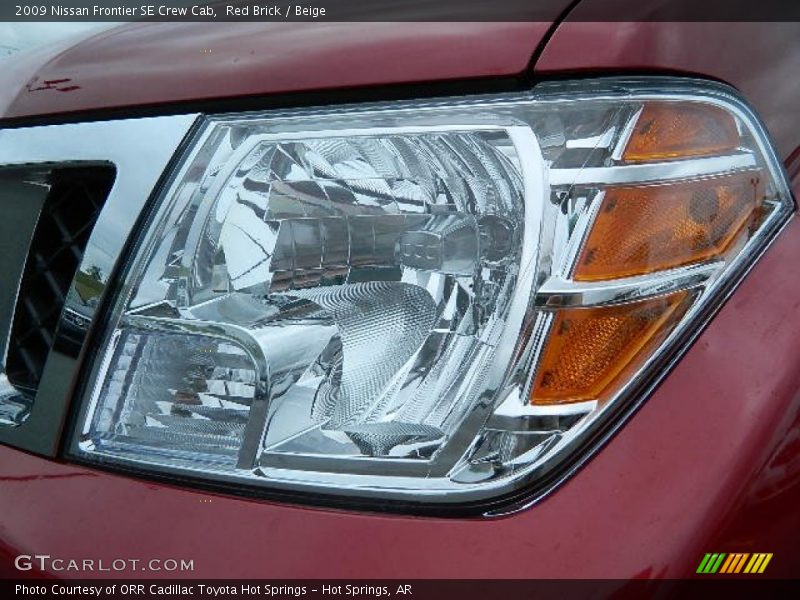 Red Brick / Beige 2009 Nissan Frontier SE Crew Cab