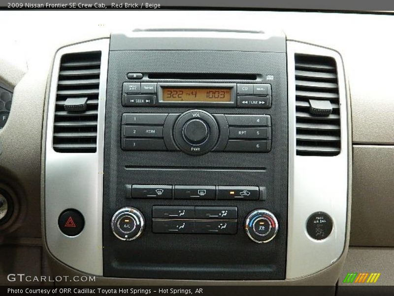 Red Brick / Beige 2009 Nissan Frontier SE Crew Cab