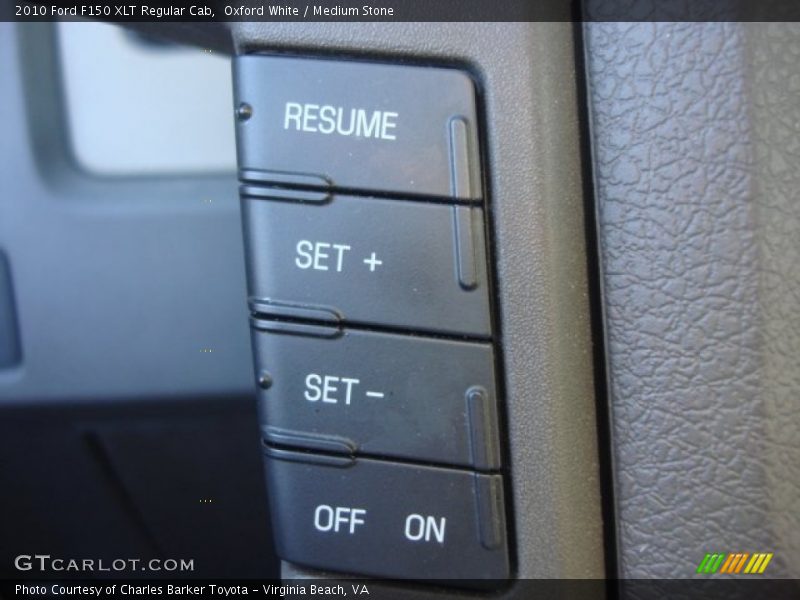 Oxford White / Medium Stone 2010 Ford F150 XLT Regular Cab
