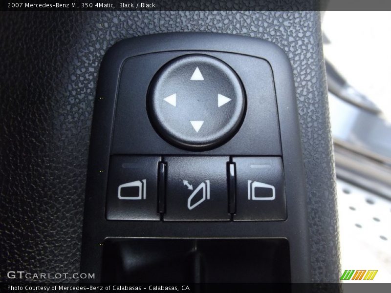 Black / Black 2007 Mercedes-Benz ML 350 4Matic