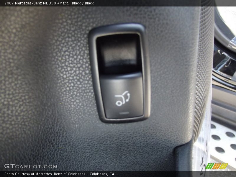 Black / Black 2007 Mercedes-Benz ML 350 4Matic