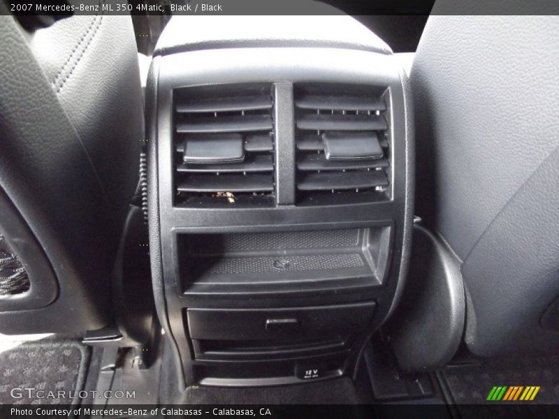 Black / Black 2007 Mercedes-Benz ML 350 4Matic