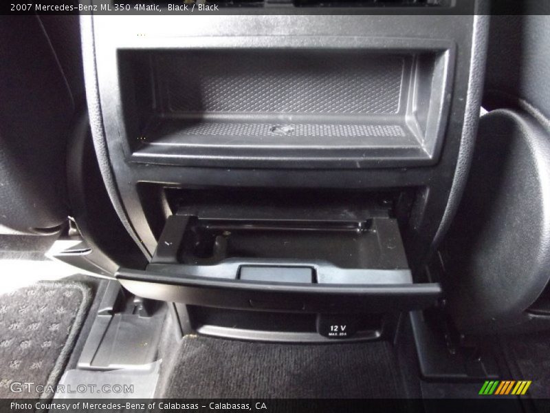 Black / Black 2007 Mercedes-Benz ML 350 4Matic