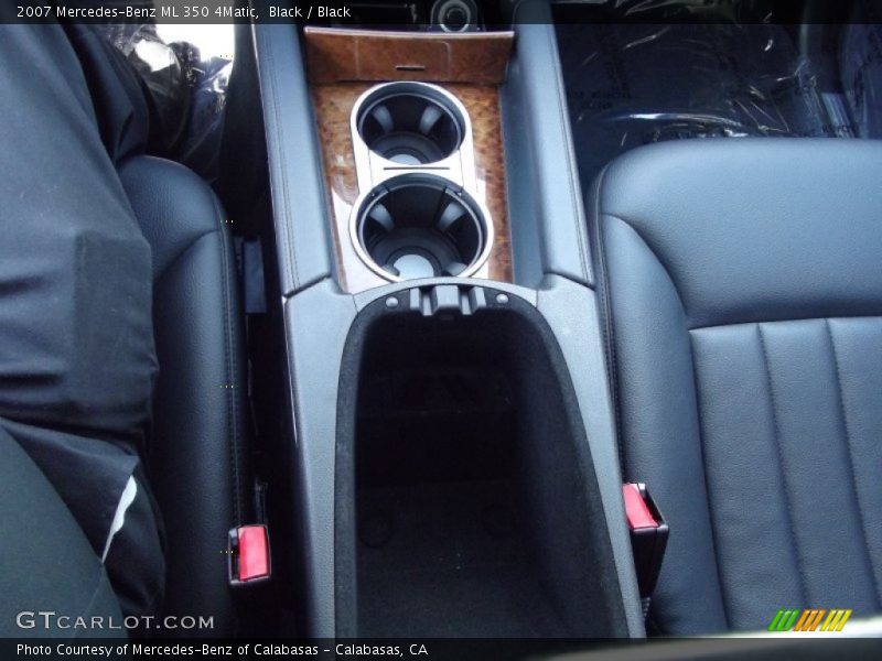 Black / Black 2007 Mercedes-Benz ML 350 4Matic