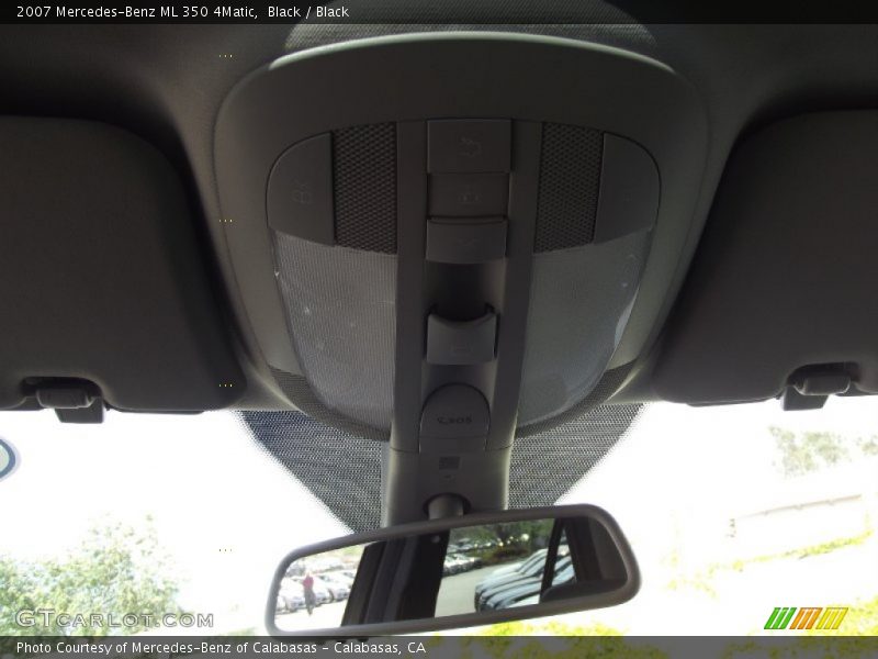 Black / Black 2007 Mercedes-Benz ML 350 4Matic