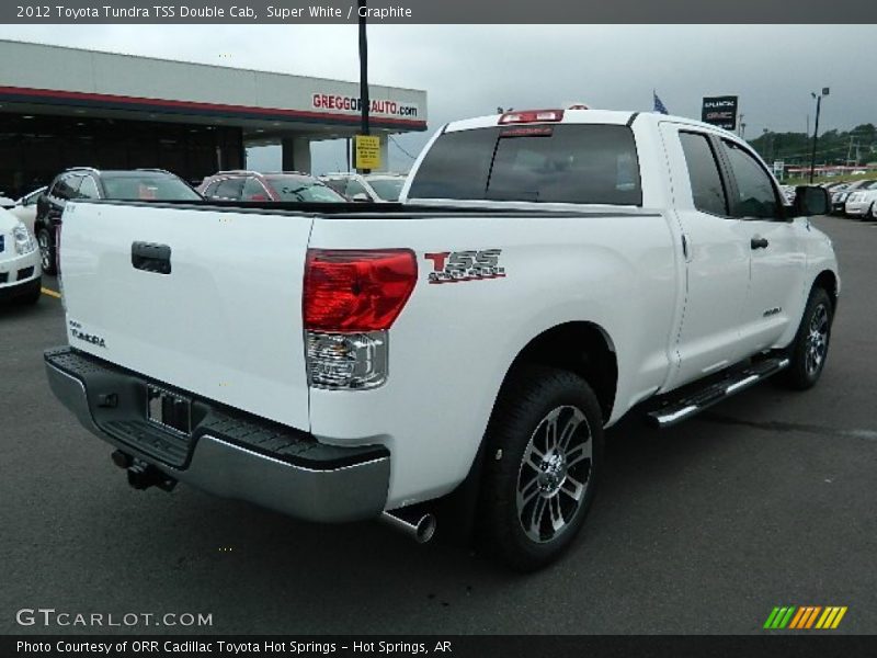 Super White / Graphite 2012 Toyota Tundra TSS Double Cab