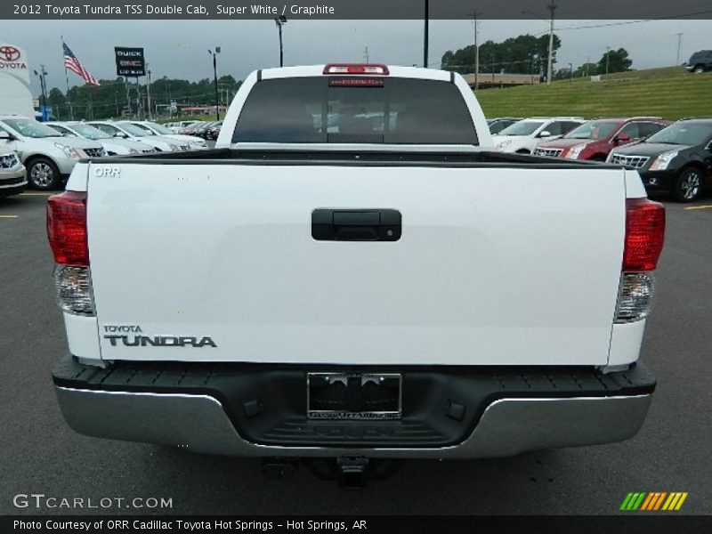 Super White / Graphite 2012 Toyota Tundra TSS Double Cab