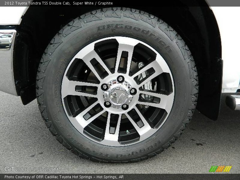Super White / Graphite 2012 Toyota Tundra TSS Double Cab