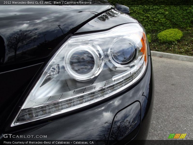 Black / Cashmere/Savanna 2012 Mercedes-Benz CL 63 AMG