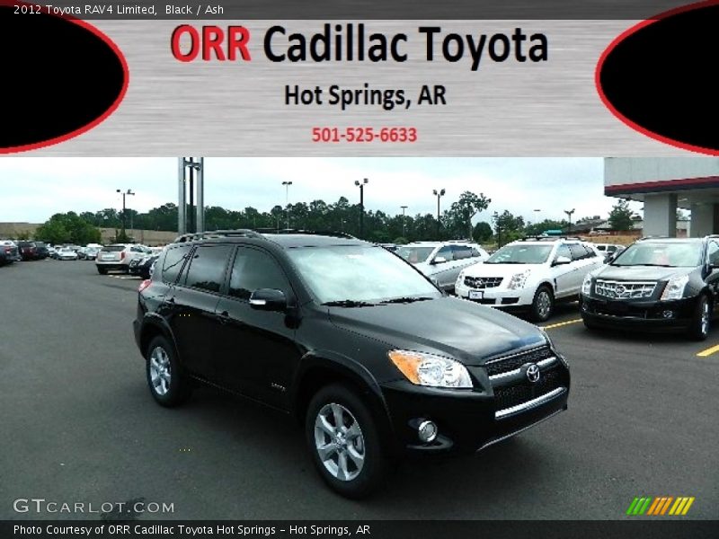 Black / Ash 2012 Toyota RAV4 Limited