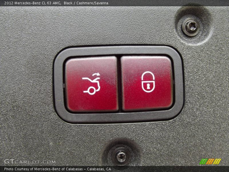Black / Cashmere/Savanna 2012 Mercedes-Benz CL 63 AMG