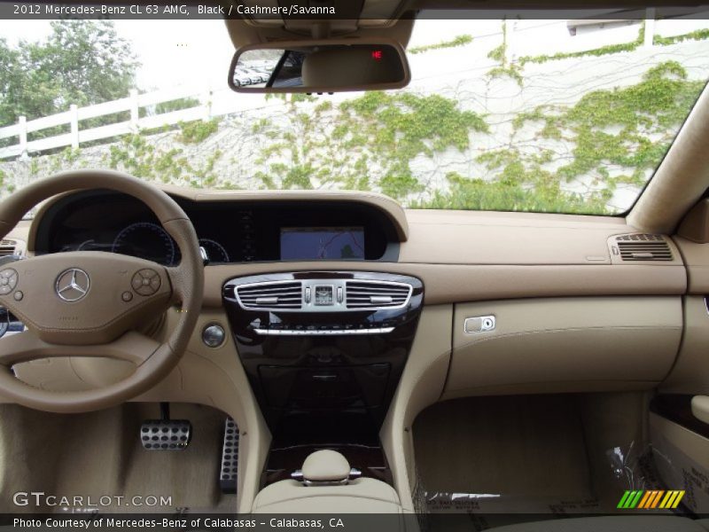 Black / Cashmere/Savanna 2012 Mercedes-Benz CL 63 AMG