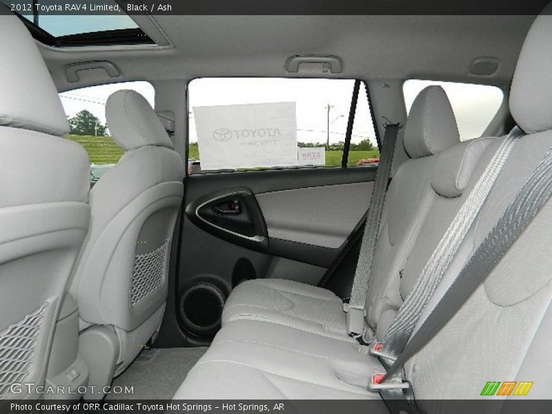 2012 RAV4 Limited Ash Interior