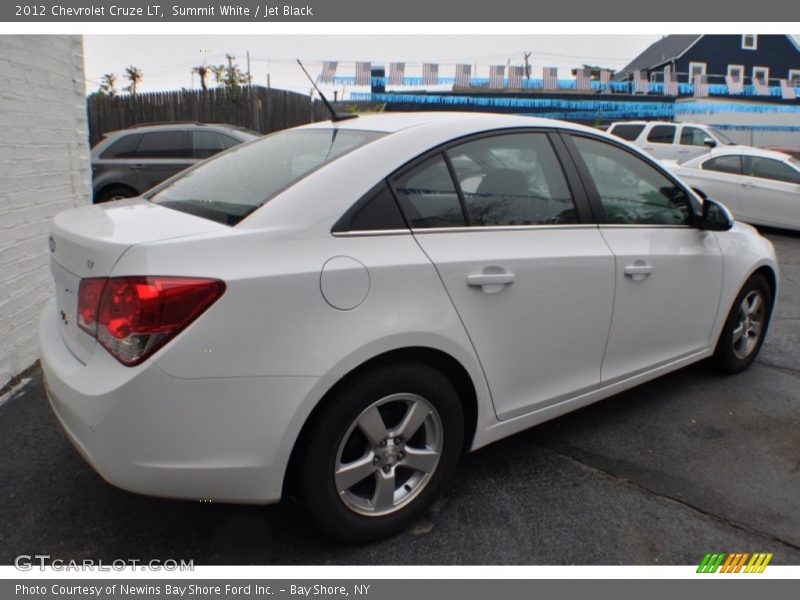 Summit White / Jet Black 2012 Chevrolet Cruze LT
