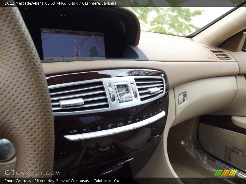 Black / Cashmere/Savanna 2012 Mercedes-Benz CL 63 AMG