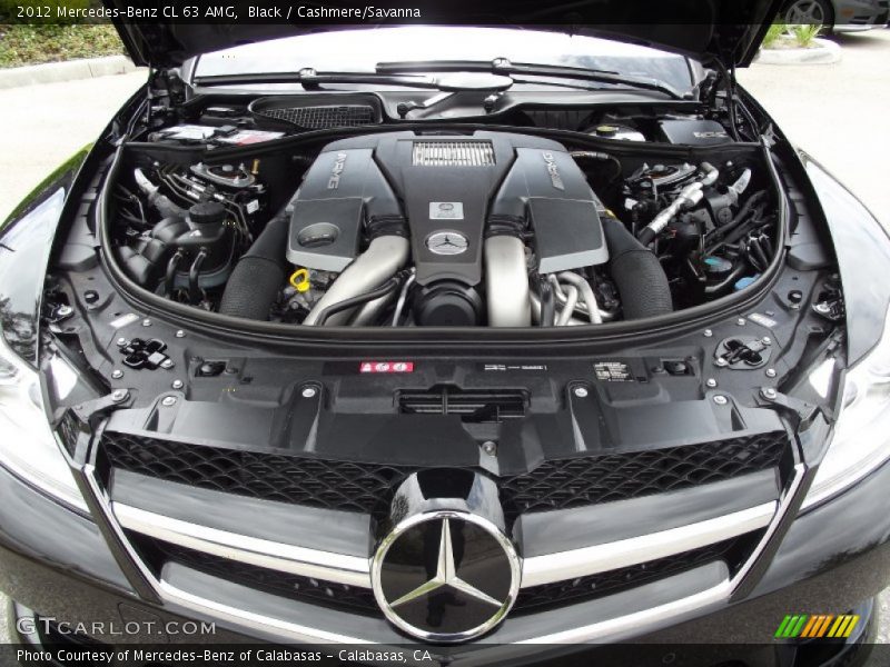  2012 CL 63 AMG Engine - 5.5 Liter AMG Biturbo DOHC 32-Valve VVT V8