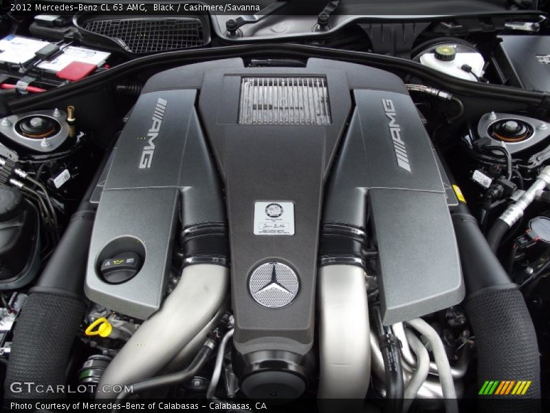  2012 CL 63 AMG Engine - 5.5 Liter AMG Biturbo DOHC 32-Valve VVT V8