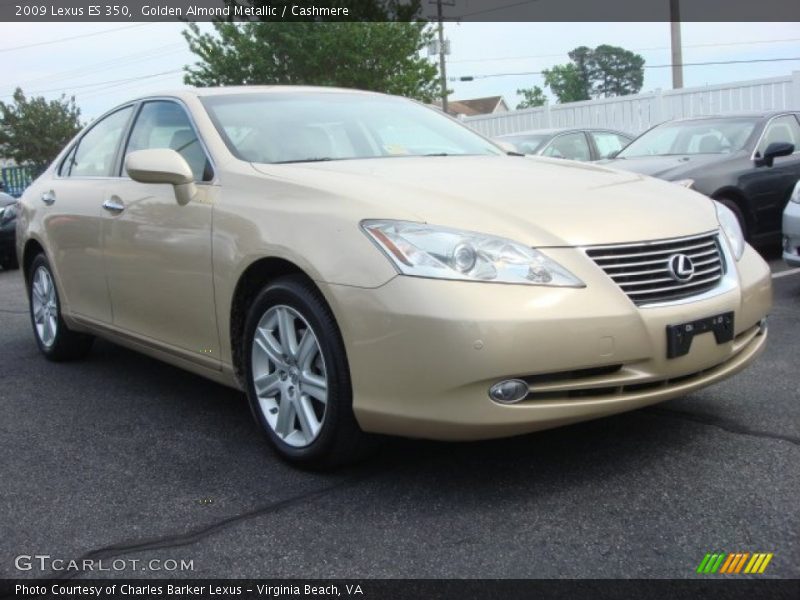 Golden Almond Metallic / Cashmere 2009 Lexus ES 350