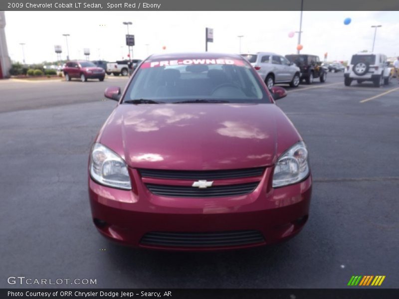 Sport Red / Ebony 2009 Chevrolet Cobalt LT Sedan