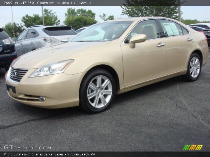 Golden Almond Metallic / Cashmere 2009 Lexus ES 350