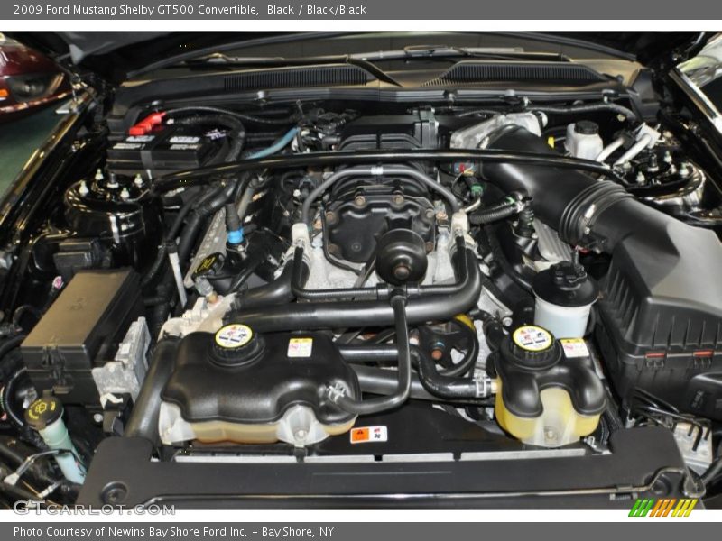  2009 Mustang Shelby GT500 Convertible Engine - 5.4 Liter Supercharged DOHC 32-Valve V8