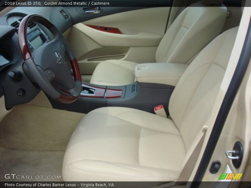 Golden Almond Metallic / Cashmere 2009 Lexus ES 350