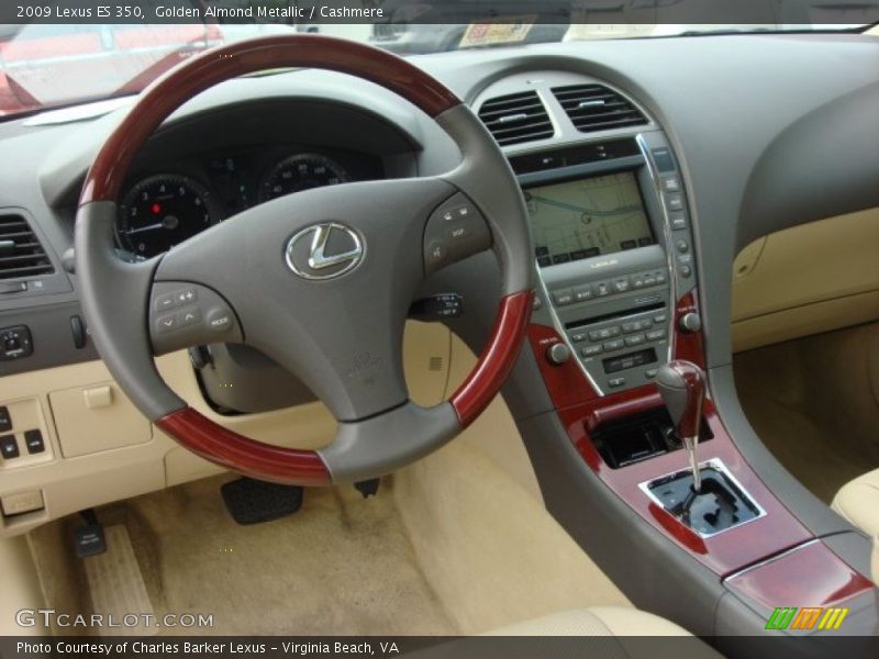 Golden Almond Metallic / Cashmere 2009 Lexus ES 350