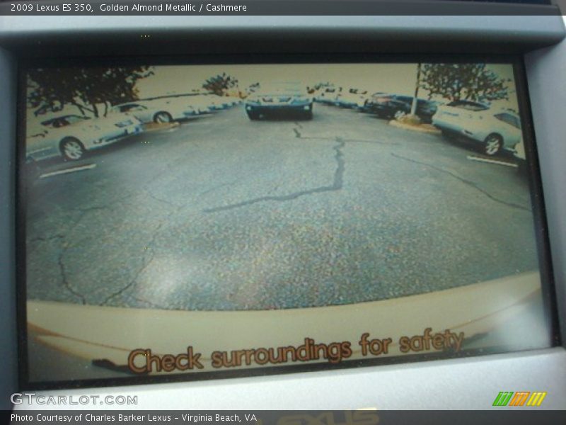 Golden Almond Metallic / Cashmere 2009 Lexus ES 350
