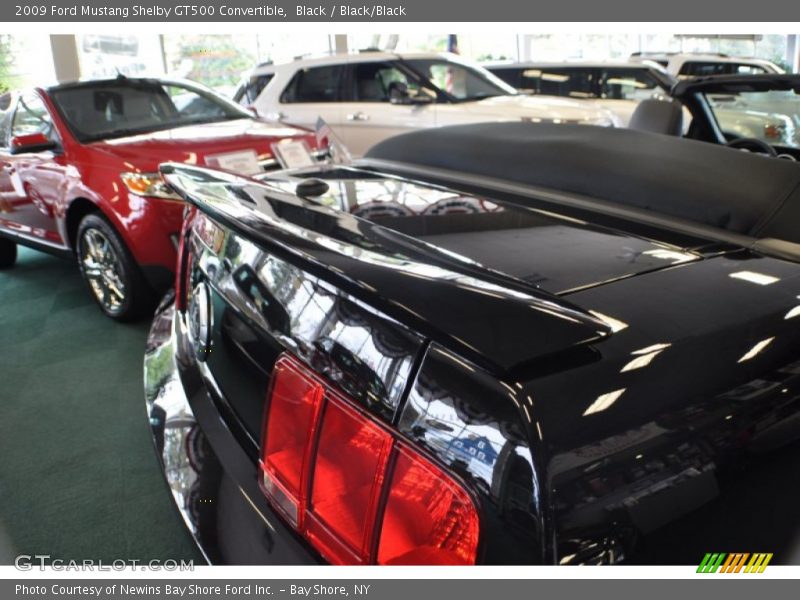 Black / Black/Black 2009 Ford Mustang Shelby GT500 Convertible