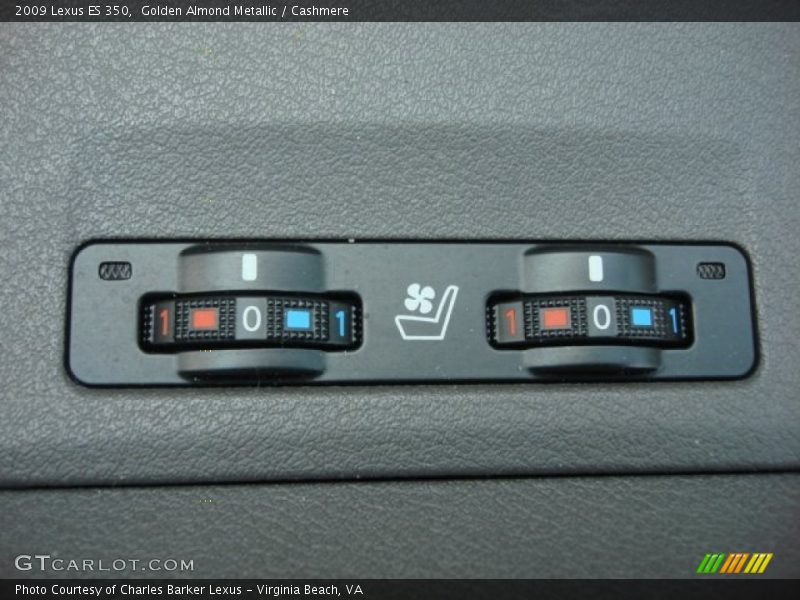 Golden Almond Metallic / Cashmere 2009 Lexus ES 350