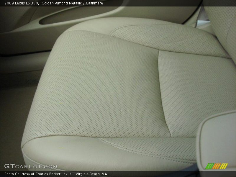 Golden Almond Metallic / Cashmere 2009 Lexus ES 350