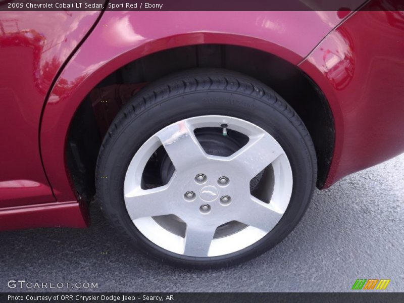 Sport Red / Ebony 2009 Chevrolet Cobalt LT Sedan