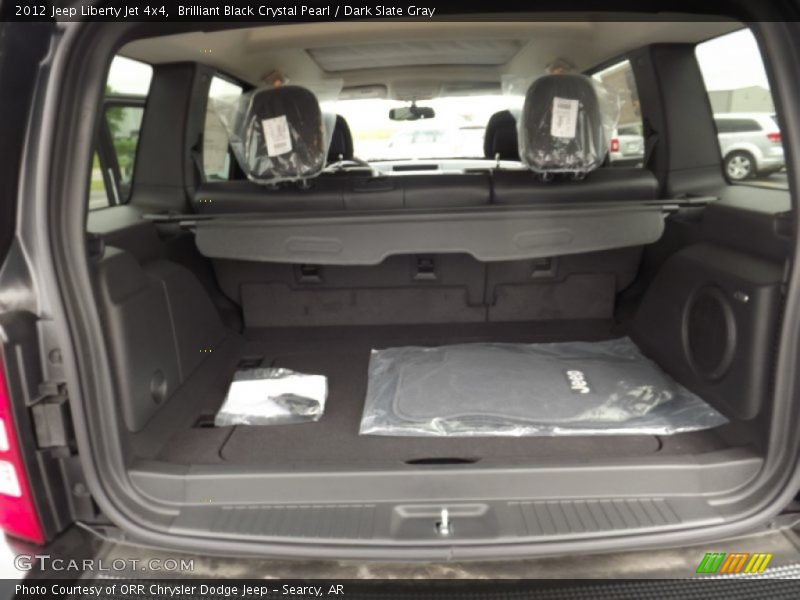 Brilliant Black Crystal Pearl / Dark Slate Gray 2012 Jeep Liberty Jet 4x4