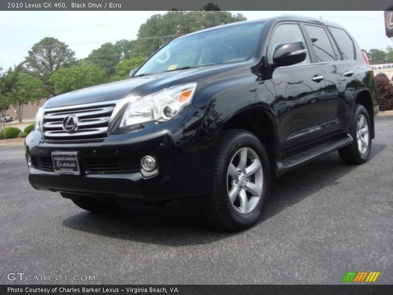 Black Onyx / Ecru 2010 Lexus GX 460