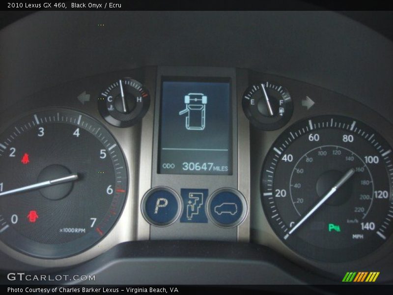 Black Onyx / Ecru 2010 Lexus GX 460