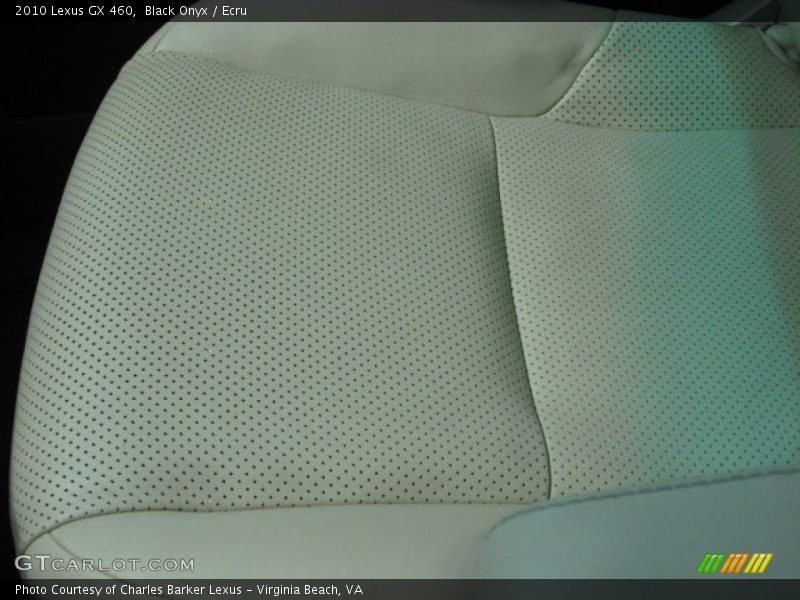 Black Onyx / Ecru 2010 Lexus GX 460