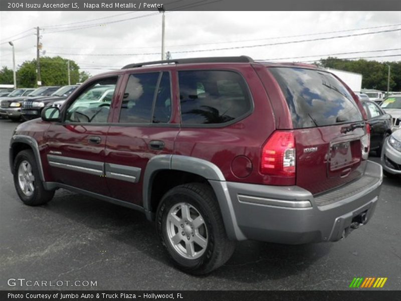 Napa Red Metallic / Pewter 2004 Isuzu Ascender LS