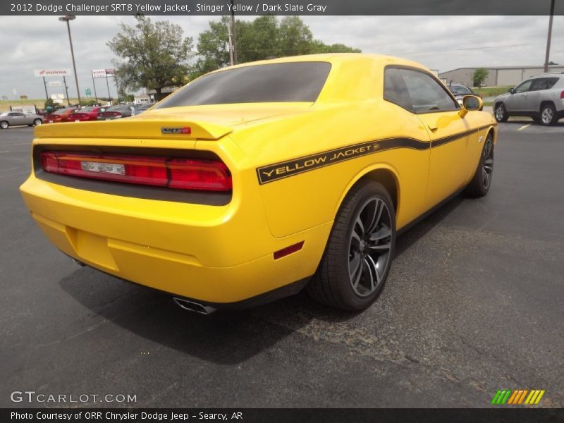  2012 Challenger SRT8 Yellow Jacket Stinger Yellow