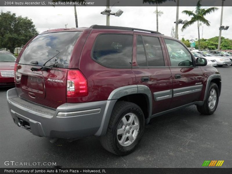 Napa Red Metallic / Pewter 2004 Isuzu Ascender LS