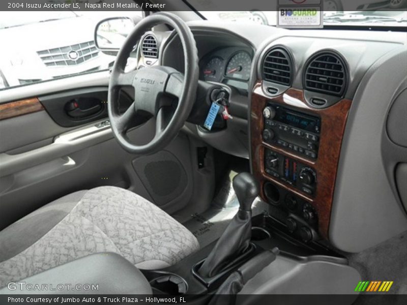 Napa Red Metallic / Pewter 2004 Isuzu Ascender LS