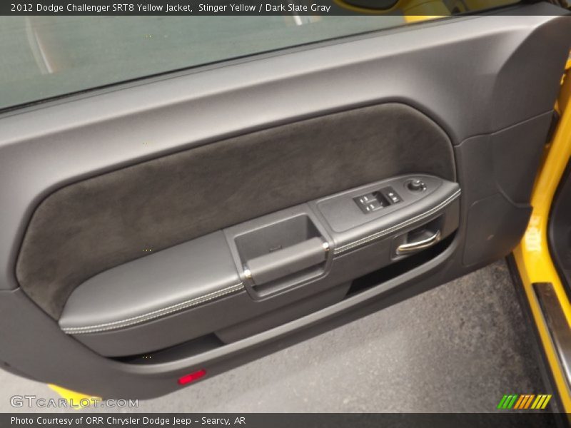 Stinger Yellow / Dark Slate Gray 2012 Dodge Challenger SRT8 Yellow Jacket