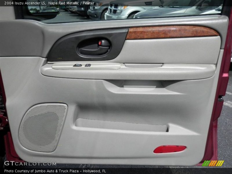 Napa Red Metallic / Pewter 2004 Isuzu Ascender LS
