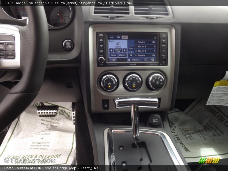 Stinger Yellow / Dark Slate Gray 2012 Dodge Challenger SRT8 Yellow Jacket
