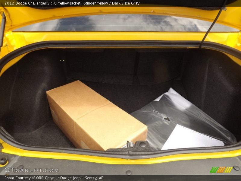 Stinger Yellow / Dark Slate Gray 2012 Dodge Challenger SRT8 Yellow Jacket