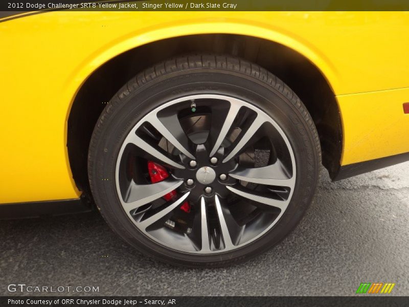  2012 Challenger SRT8 Yellow Jacket Wheel
