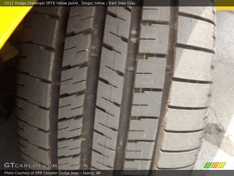 Stinger Yellow / Dark Slate Gray 2012 Dodge Challenger SRT8 Yellow Jacket