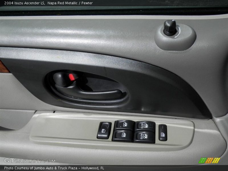 Napa Red Metallic / Pewter 2004 Isuzu Ascender LS