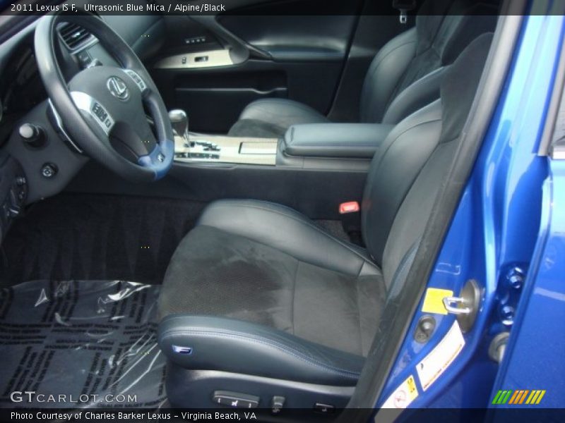  2011 IS F Alpine/Black Interior